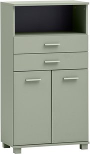 SCHILDMEYER Highboard »Mono«, BxH: 59,8 x 110,5 cm, pistazie - gruen