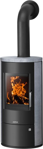 JUSTUS Kaminofen »Austin 5«, schwarz/grau, Speckstein, 5 kW
