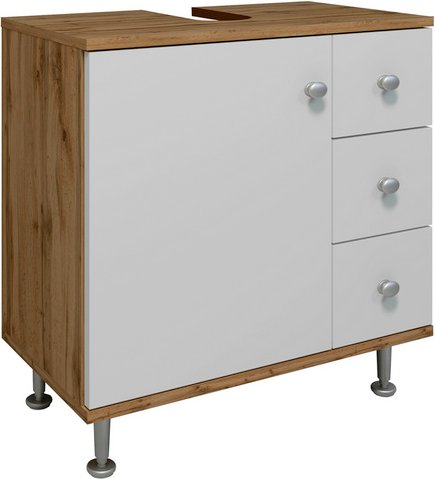 VCM Waschtischunterschrank, BxHxT: 60 x 61 x 33 cm - beige