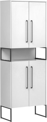 SCHILDMEYER Hochschrank »Limone«, BxHxT: 65,2 x 183,4 x 33,1 cm - weiss