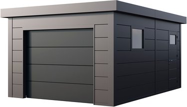 Telluria Garage, BxT: 358 x 538 cm (Außenmaße) - grau