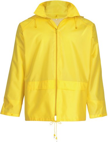 safety and more Regenjacke »Basic«, gelb, Polyester, Gr. XL