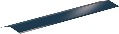 SAREI Firstblech, BxL: 200 x 2000 mm, Aluminium, anthrazit - schwarz