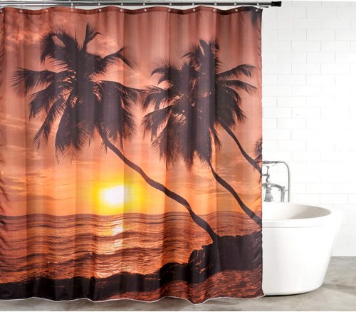 Sanilo Duschvorhang, Polyester, Summer - orange