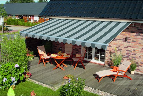 Thumbnail - SPETTMANN Gelenkarmmarkise »Star Fix«, Textil/Aluminium/Stahl, Manuell - silberfarben