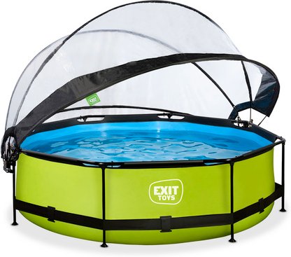 EXIT Toys Pool »Lime Pools«, Ø: 320 cm, 4383 l, grün - gruen