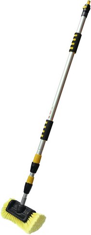 Yachticon Bürste, silber/blau, Aluminium - silberfarben | blau