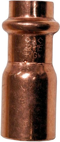 CORNAT Pressreduziernippel, Kupfer - goldfarben