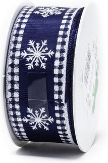 Flowerbox Bastelband »Fiocco« - blau