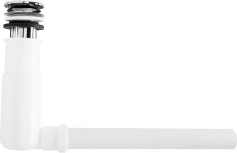 CORNAT Geruchsverschluss »Easy Clean«, messing/Kunststoff, 1 1/4" - weiss