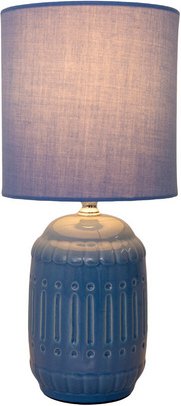 NÄVE Tischleuchte »Erida«, BxL: 135 x 135 mm, ohne Leuchtmittel - blau