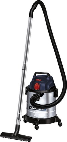 KRAFTRONIC Nass-Trockensauger »KT-NT 20 S«, 1250 W, 20 l, Schlauchlänge: 1,5 m - silberfarben