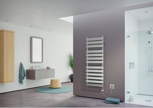 XIMAX Handtuchwärmer »C7«, Anschluss: elektrisch, Typ 5 - silberfarben