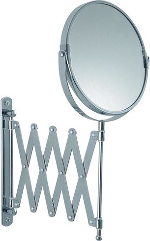 JOKEY Kosmetikspiegel »Vivienne«, B x H: 18 x 18 cm, rund - transparent