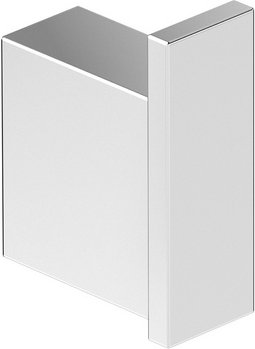 Chris Bergen Handtuchhaken „Amira", Messing, chrom - silberfarben