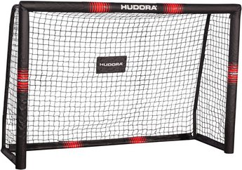 Hudora Fußballtor »Pro Tect 180«, B: 180cm, schwarz/rot, rechteckig