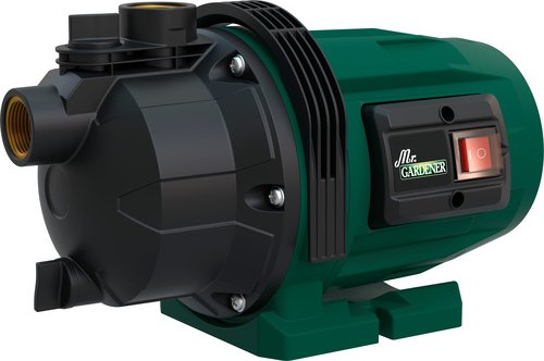 Mr. GARDENER Gartenpumpe »GP 3200 K«, 3200 l/h, 500 W - gruen