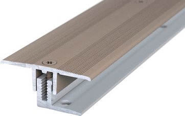 CARL PRINZ Übergangsprofil »LPS 220«, BxH: 34 x 12 mm, versenkt gelocht - silberfarben