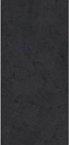 BREUER Badrückwand, Muster: Stein-Optik seidenmatt, Aluminium-Verbundplatte - grau