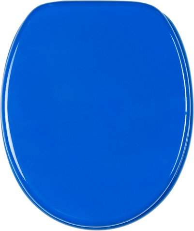 Sanilo WC-Sitz, BxL: 37,7 x 47 cm, Blau
