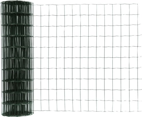 FLORAWORLD Gitterzaun, HxL: 120 x 2500 cm, Stahl, grün - gruen