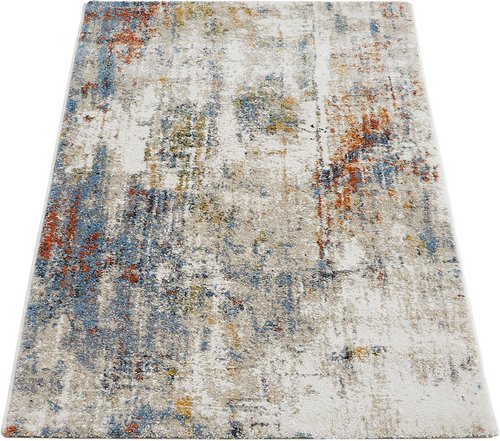 LUXORLIVING Teppich »Molinos«, 80x150 cm, beige-blau
