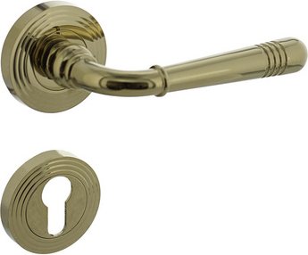 Intersteel Türdrücker mit Rosette »Helena«, D.55x10 mm PZ-Rosetten