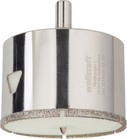 Thumbnail - WOLFCRAFT Lochsäge »Ceramic«, Ø: 74 mm, Metall - silberfarben