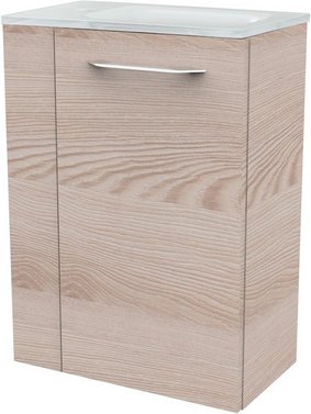 FACKELMANN Waschplatz-Set »SBC«, 45cm rechts Alaska Esche - braun