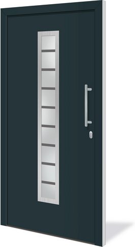 RORO Haustür »Newhaven«, Aluminium, anthrazit - grau