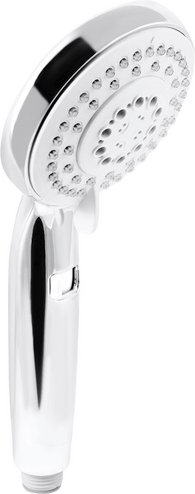 Handbrause »Carballo«, Ø 10 cm, chromfarben - silberfarben