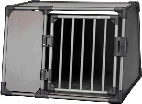 Thumbnail - TRIXIE Transportbox, L-XL, 92x64x78 cm, graphit - grau