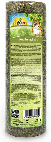JR FARM Nagerzubehör »Heu-Tunnel«, 6 Stück, 0,15 kg - gruen