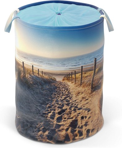 Thumbnail - Sanilo Wäschekorb, ∅xH: 37 x 55 cm, beige