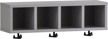 SCHILDMEYER Regal »Balto «, BxH: 59,8 x 20,2 cm, platingrau