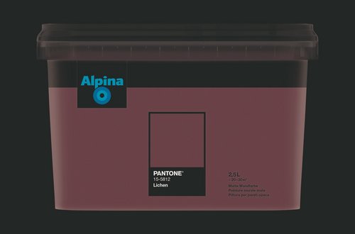 ALPINA Wandfarbe »PANTONE«, Lichen, matt, 2,5 l - gruen