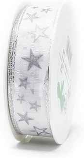 Flowerbox Bastelband »Andromeda« - weiss