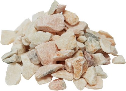 Mr. GARDENER Splitt »Rosariosplitt«, Körnung: 14 mm - 20 mm, 15 kg, rosa