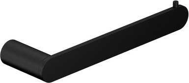 Chris Bergen Handtuchhalter „Ambra", Messing, schwarz matt