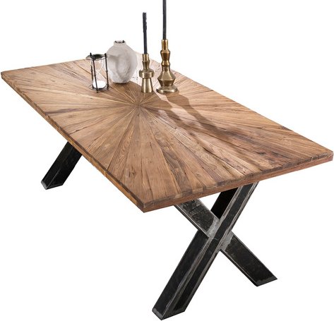 Thumbnail - SIT Tischgestell »TOPS&TABLES«, HxT: 73 x 10 cm, Holz - transparent