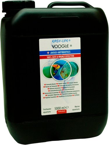 EASY-LIFE® Pflegemittel »Voogle«, geeignet für Süß- und Meerwasseraquarien, 10 ml auf 40 L, HDPE - schwarz