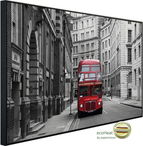 papermoon Infrarotheizung »EcoHeat - London«, Matt-Effekt - bunt