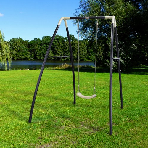 AXI Einzelschaukel, metall, Höhe: 217 cm, Belastung (max.): 50 kg - schwarz