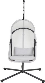 SIENA GARDEN Hängekorb »YOBAYA«, Stahl, BxHxT: 123 x 192 x 102 cm - grau