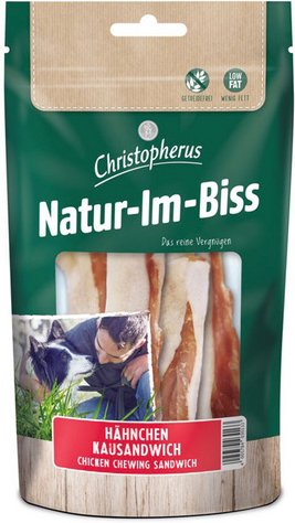 CHRISTOPHERUS Hundesnack »Natur-Im-Biss«, Huhn, 70 g