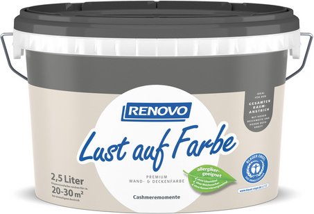 RENOVO Dispersionsfarbe - beige