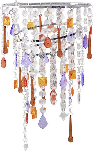 NÄVE Pendelleuchte »Lina«, E27, ohne Leuchtmittel - bunt