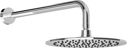 Chris Bergen Wassersparende Kopfbrause, Edelstahl, chrom - silberfarben