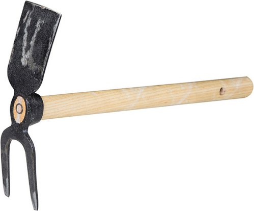 SIENA GARDEN Mini-Hacke, Stahl, Länge: 45 cm - schwarz