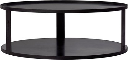 CookKing Bodenplatte, Holzlager, für Feuerschale, BxHxT: 82 x 30 x 82 cm, schwarz